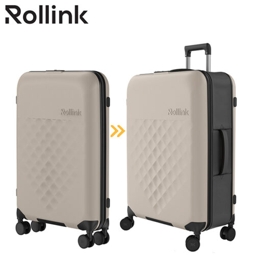 FLEX - 360 SPINNER המזוודה המתקפלת הדקה ביותר בעולם 26'' של מותג המזוודות החכמות Rollink