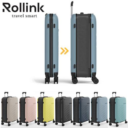 FLEX - 360 SPINNER המזוודה המתקפלת הדקה ביותר בעולם 29'' של מותג המזוודות החכמות Rollink